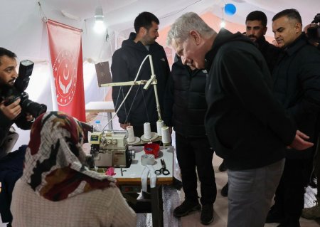 Finlandiya Prezidenti Kahramanmaraşa səfər edib