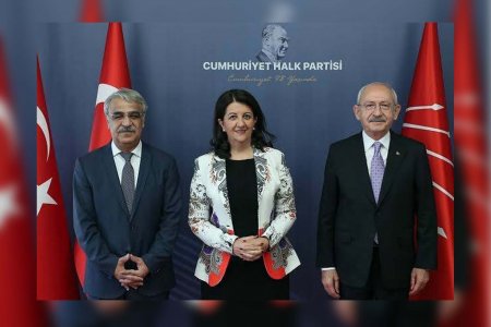 Kemal Kılıçdaroğlu HDP-nin həmsədrləri ilə görüşüb