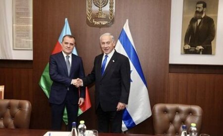Netanyahu Azərbaycan XİN rəhbərini qəbul edib, regional problemlər müzakirə edilib