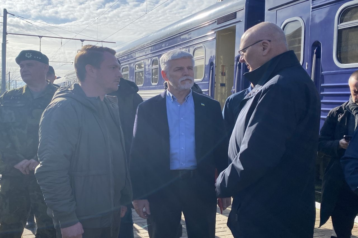 Çexiya və Slovakiya prezidentləri Kiyevə səfər edib