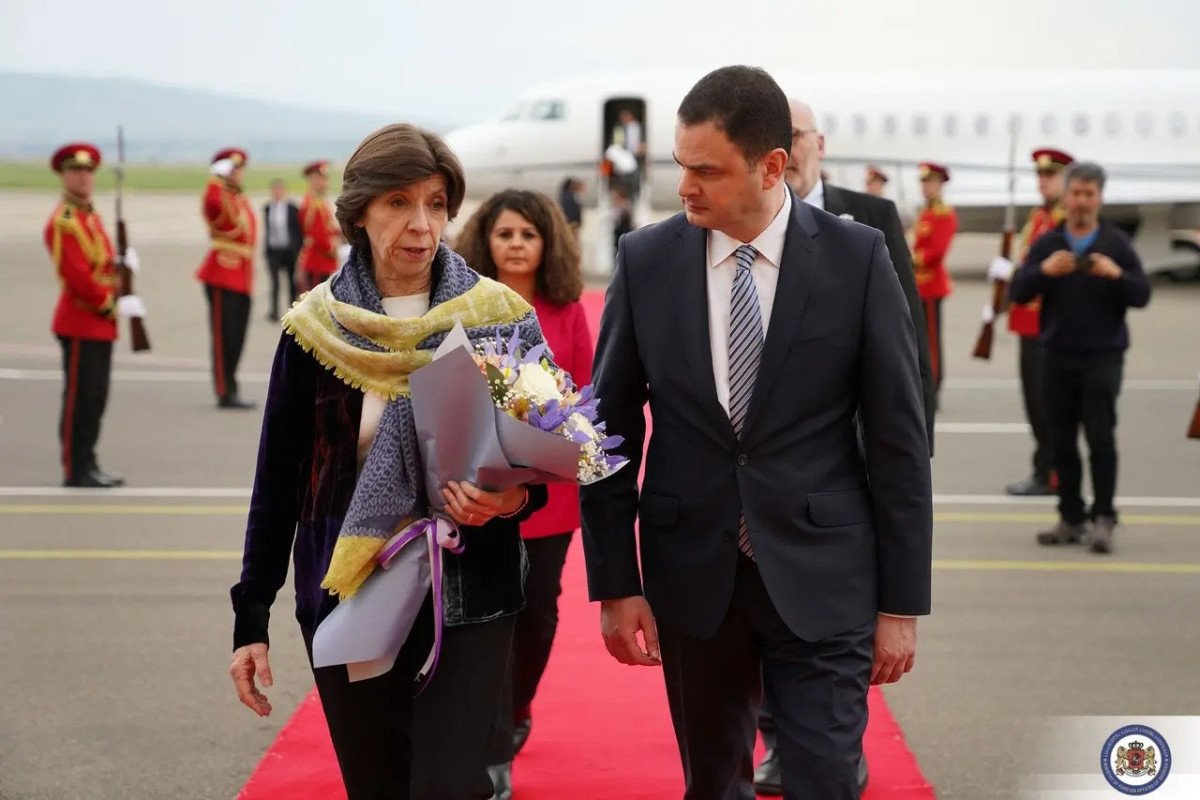 Fransanın XİN başçısı Gürcüstana gedib