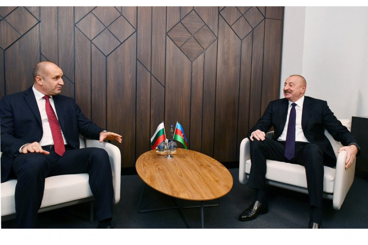 Rumen Radev Prezident İlham Əliyevə təbrik məktubu ünvanlayıb