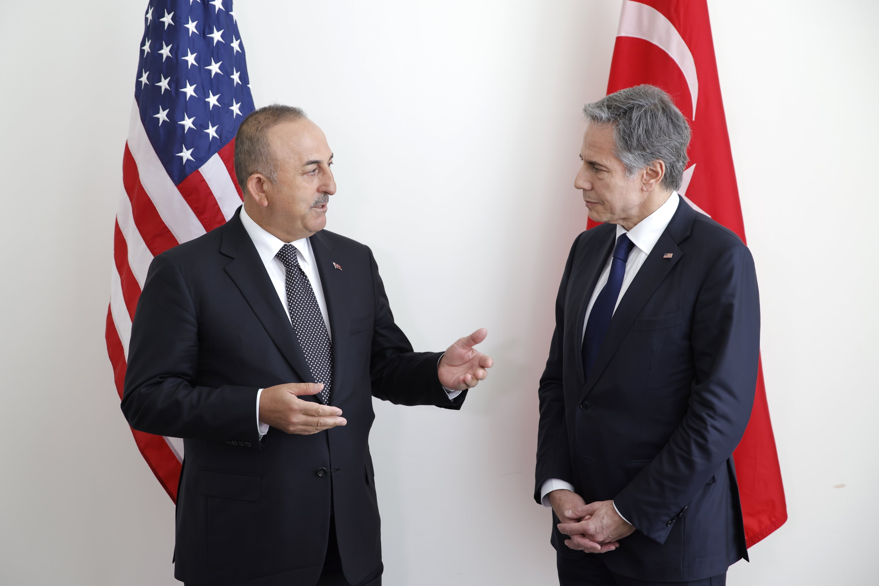 Çavuşoğlu Blinkenlə İsveçin NATO-ya üzvlüyü prosesini müzakirə edib