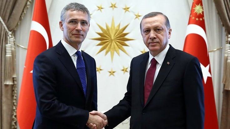 Ərdoğan NATO-nun baş katibini qəbul edib