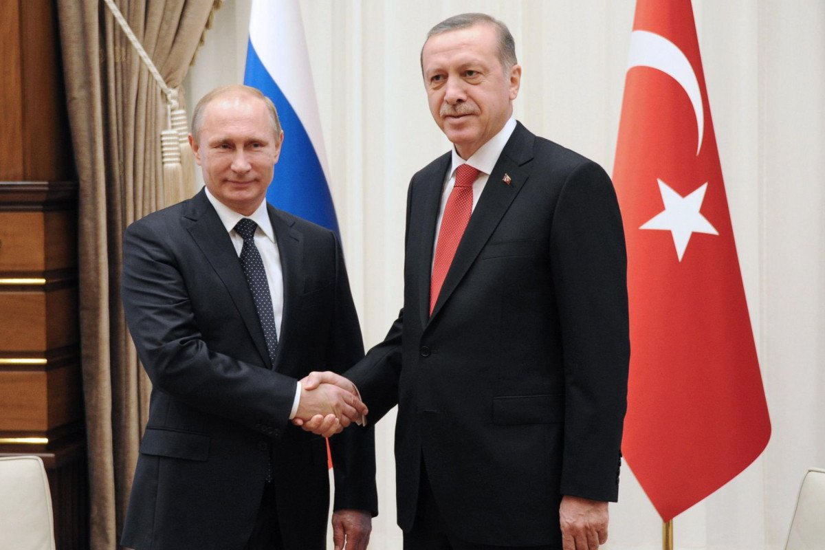 Ərdoğan Putinlə telefon danışığı aparıb