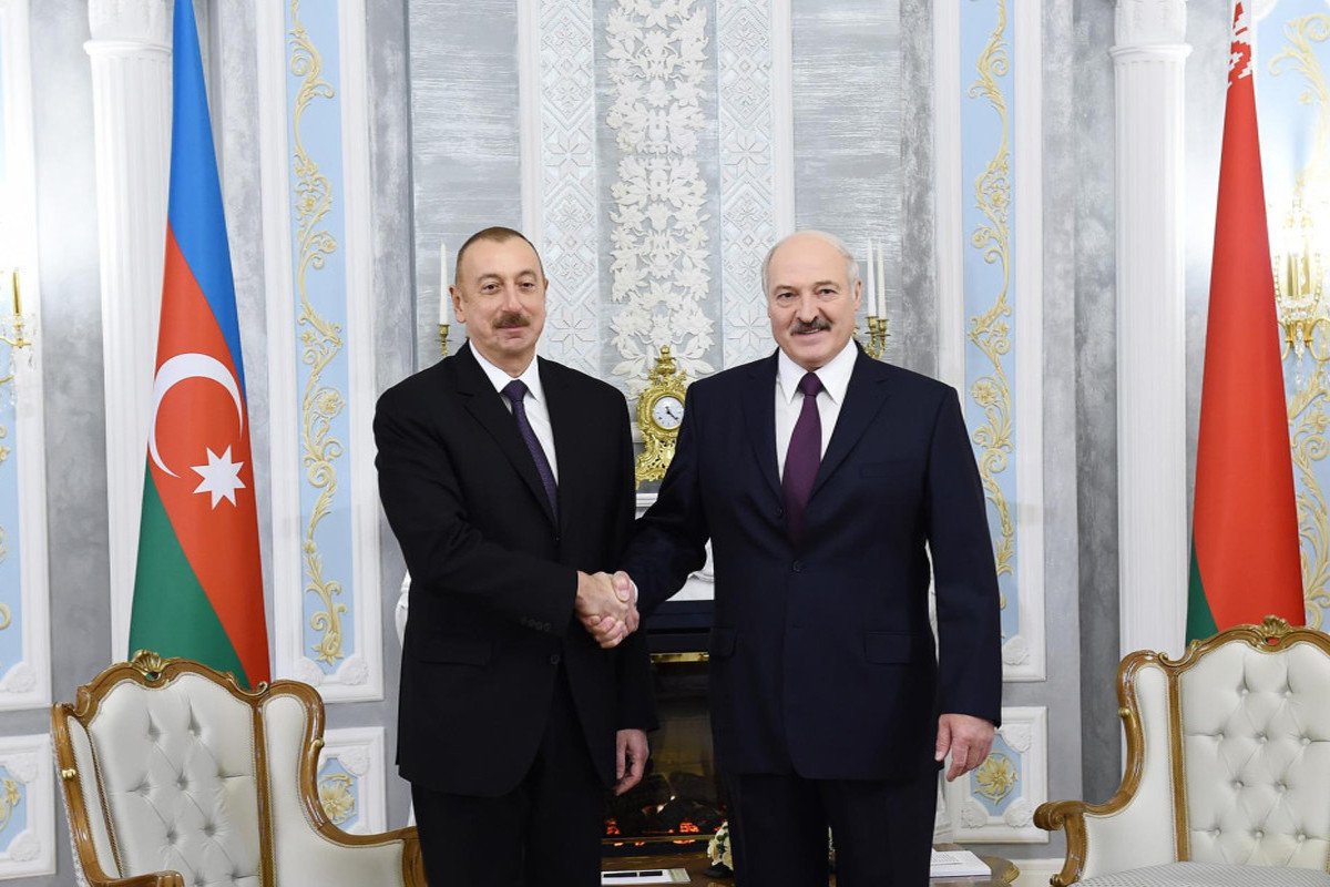 Lukaşenko Prezident İlham Əliyevi Azərbaycan-Belarus diplomatik münasibətlərin qurulmasının 30 illiyi ilə bağlı təbrik edib
