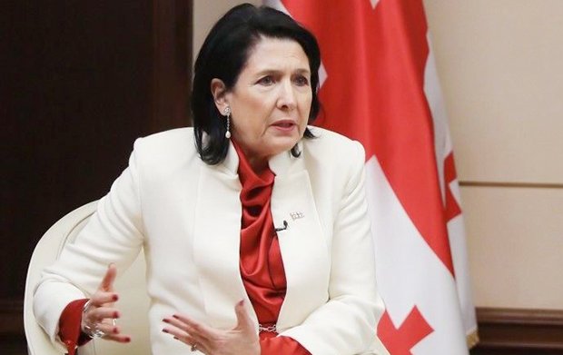 Zurabişvili: Gürcüstanın öz ərazilərini güc yolu ilə qaytarmaq fikri yoxdur