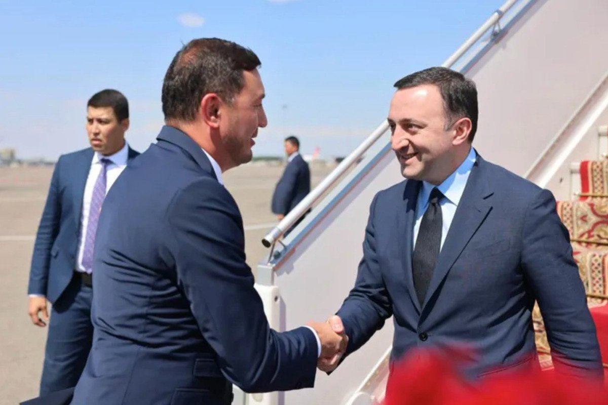 Qaribaşvilinin başçılıq etdiyi nümayəndə heyəti Qazaxıstana gedib