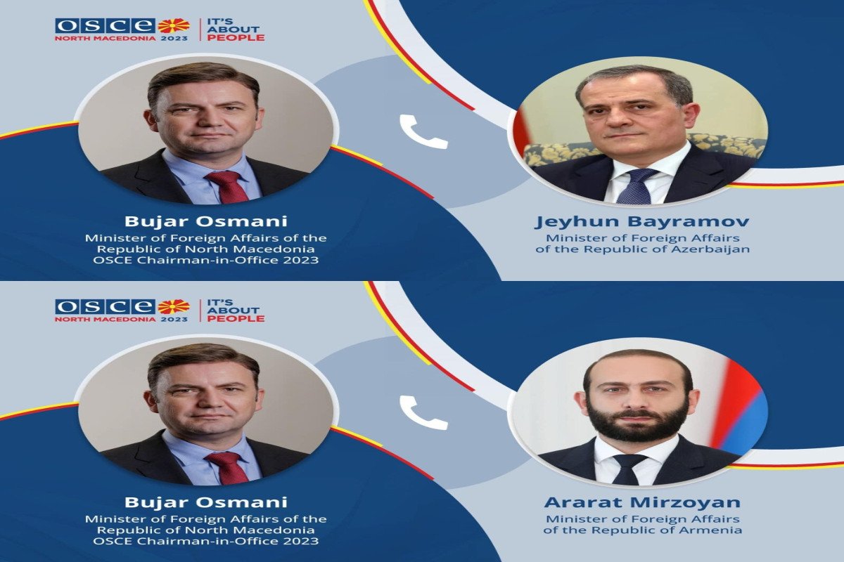 ATƏT sədri Azərbaycan və Ermənistan XİN başçıları ilə telefon danışığı aparıb