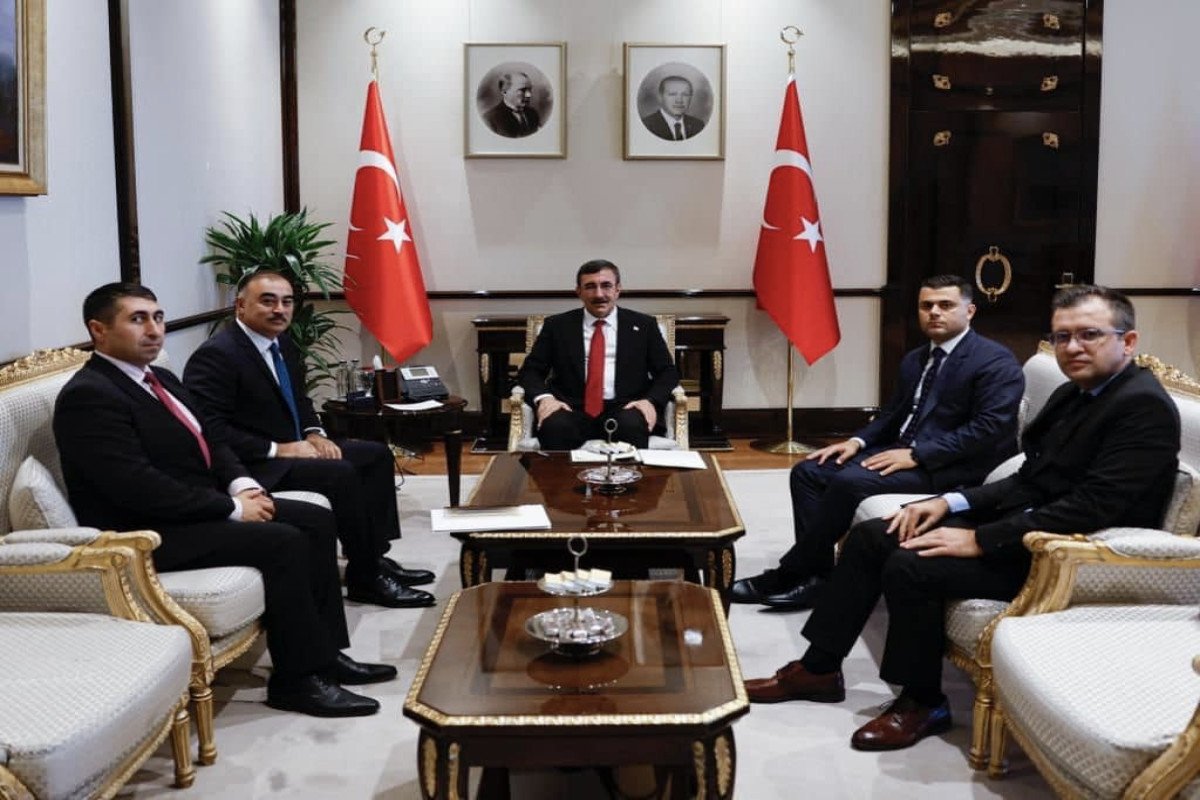 Azərbaycan səfiri Türkiyənin vitse-prezidenti ilə görüşüb