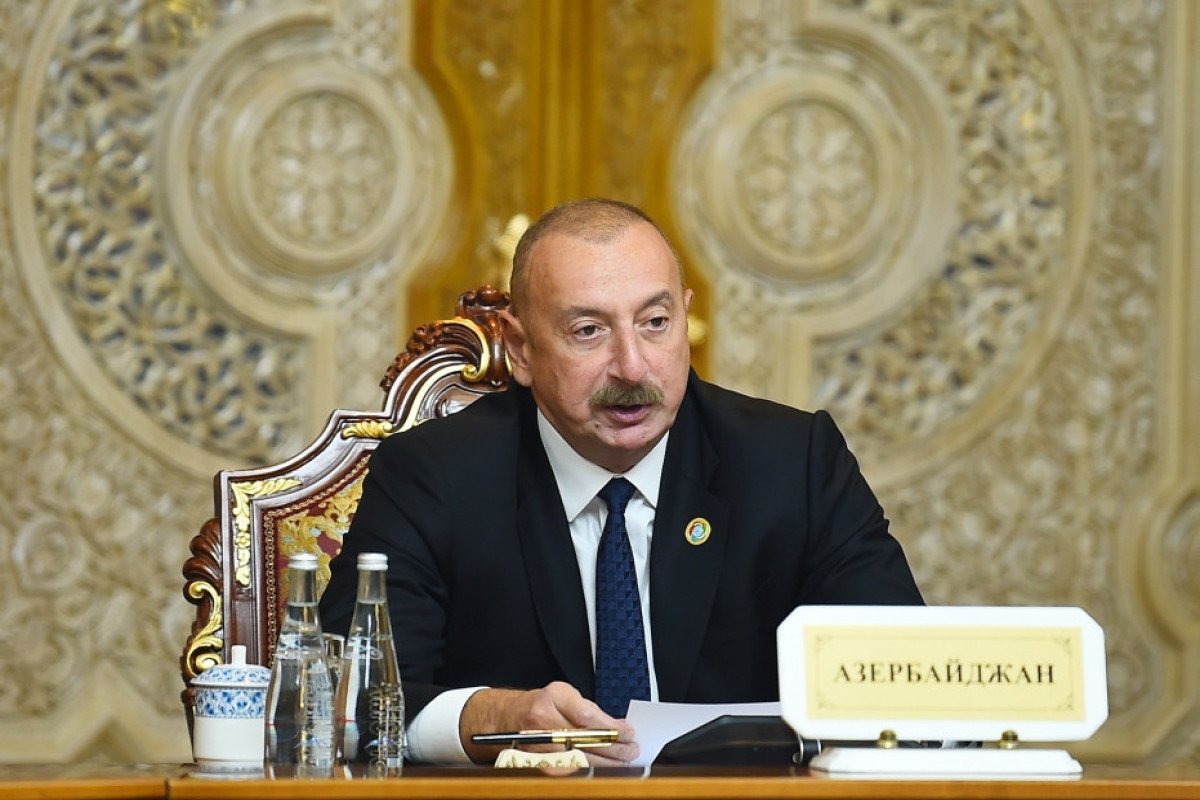 Prezident İlham Əliyev: Azərbaycanı və Mərkəzi Asiya ölkələrini çoxəsrlik qardaşlıq münasibətləri bağlayır