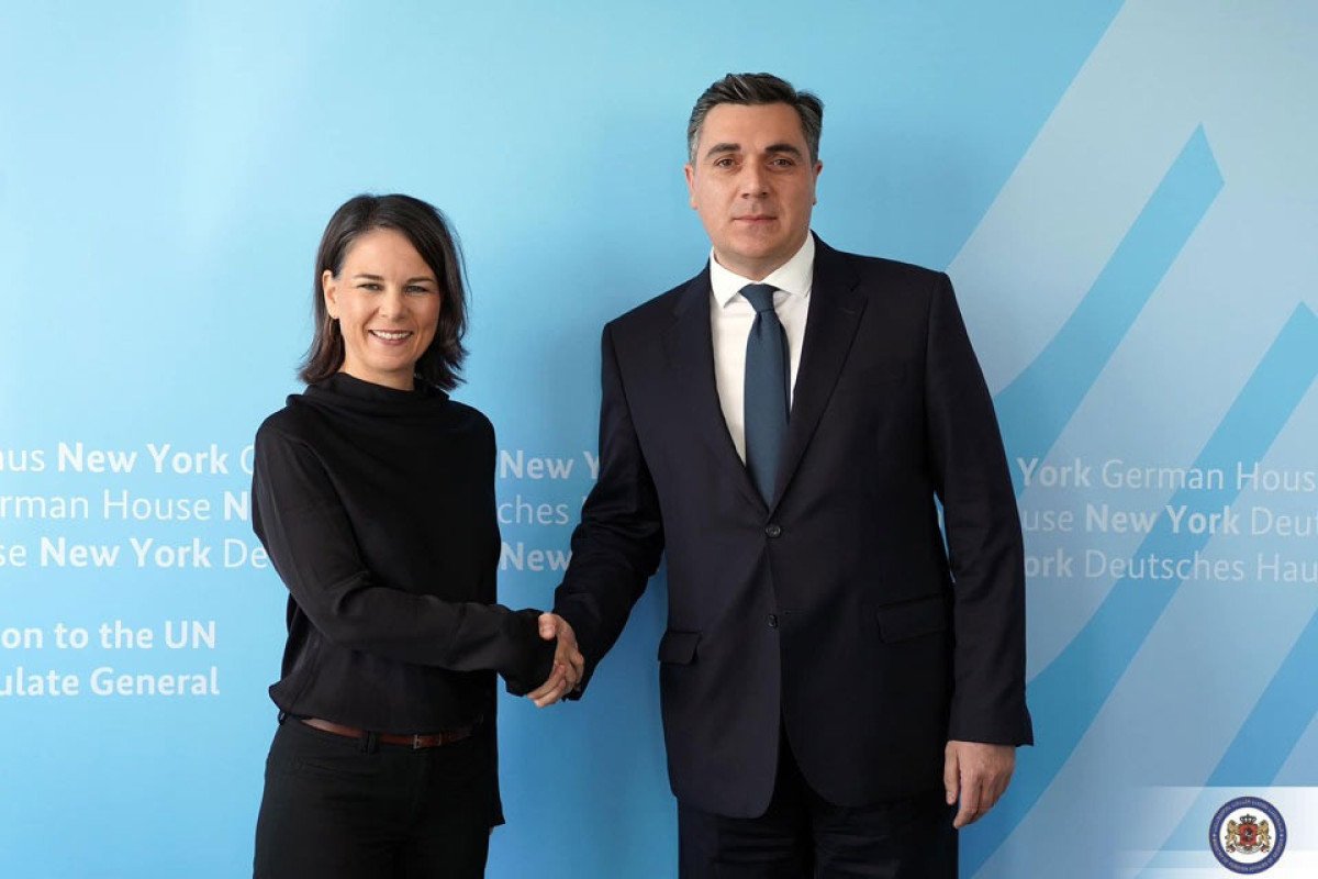 Gürcüstan və Almaniya XİN rəhbərləri görüşüb