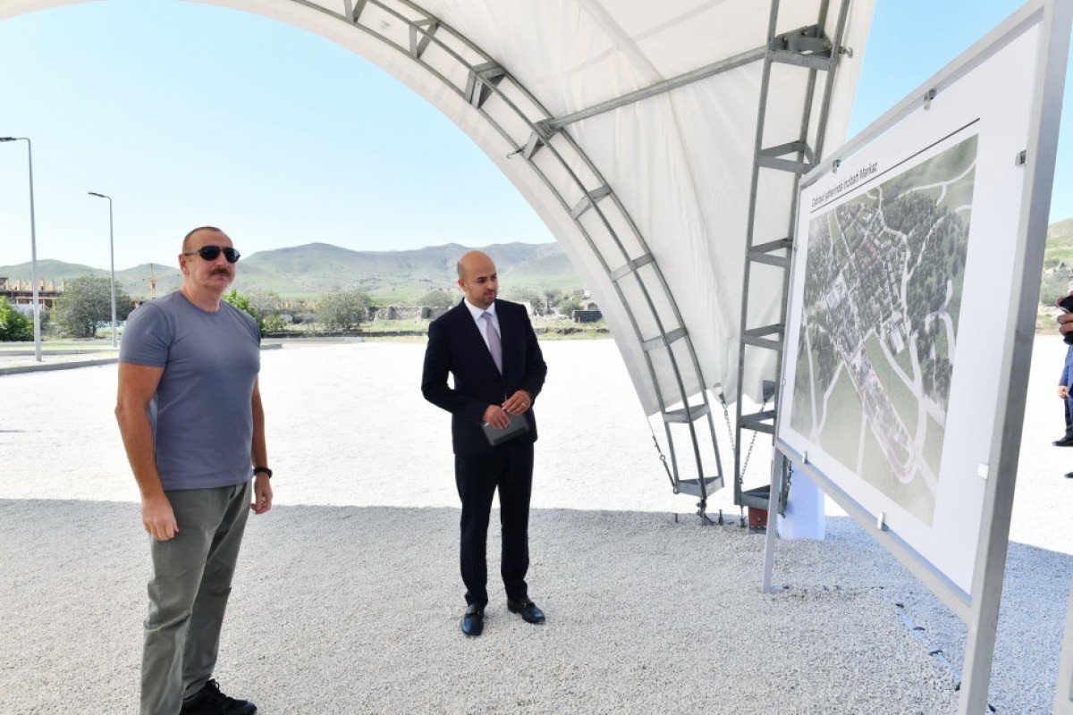 Prezident İlham Əliyev Cəbrayıla səfər edib