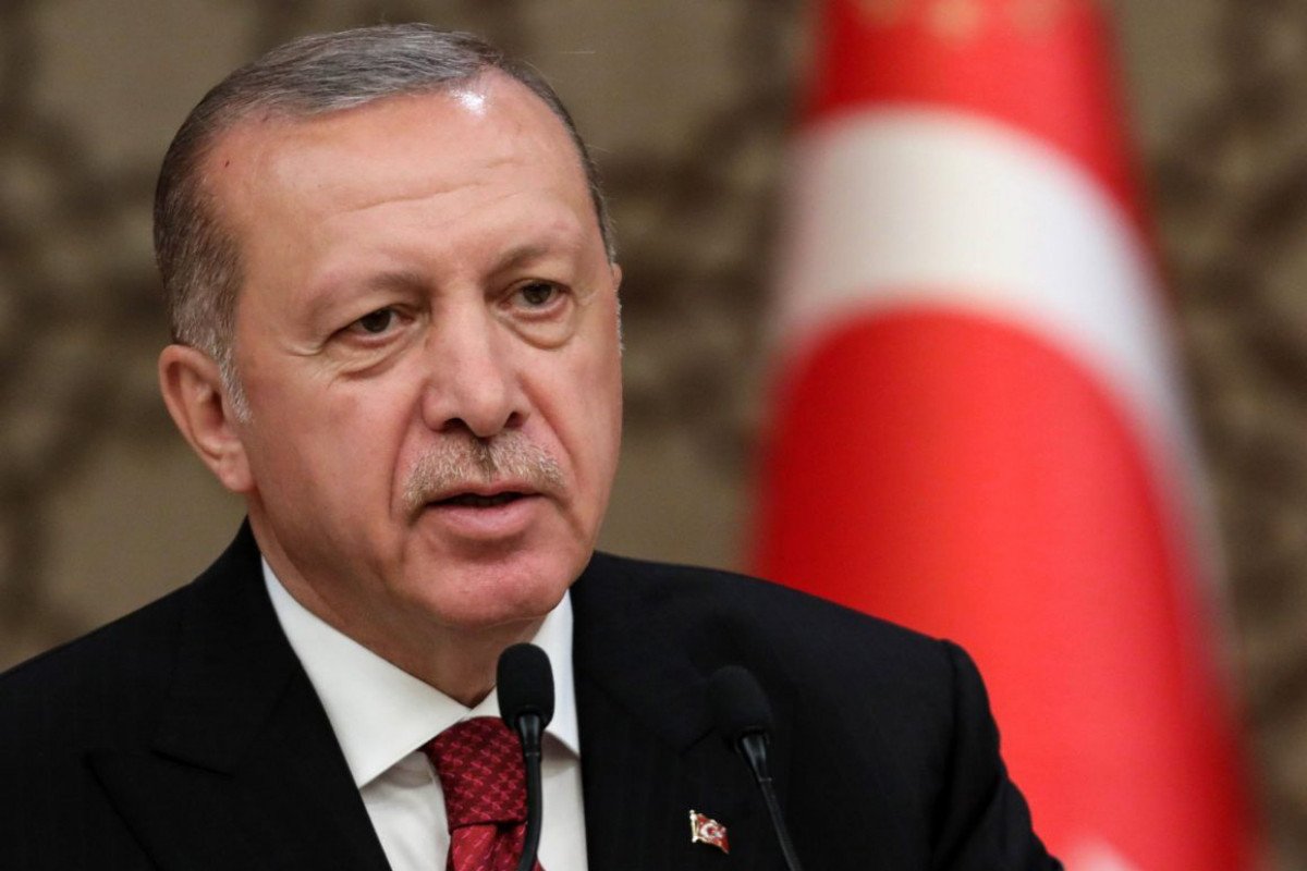 Ərdoğan: “Qarabağ məsələsində haqq yerini tapdı”