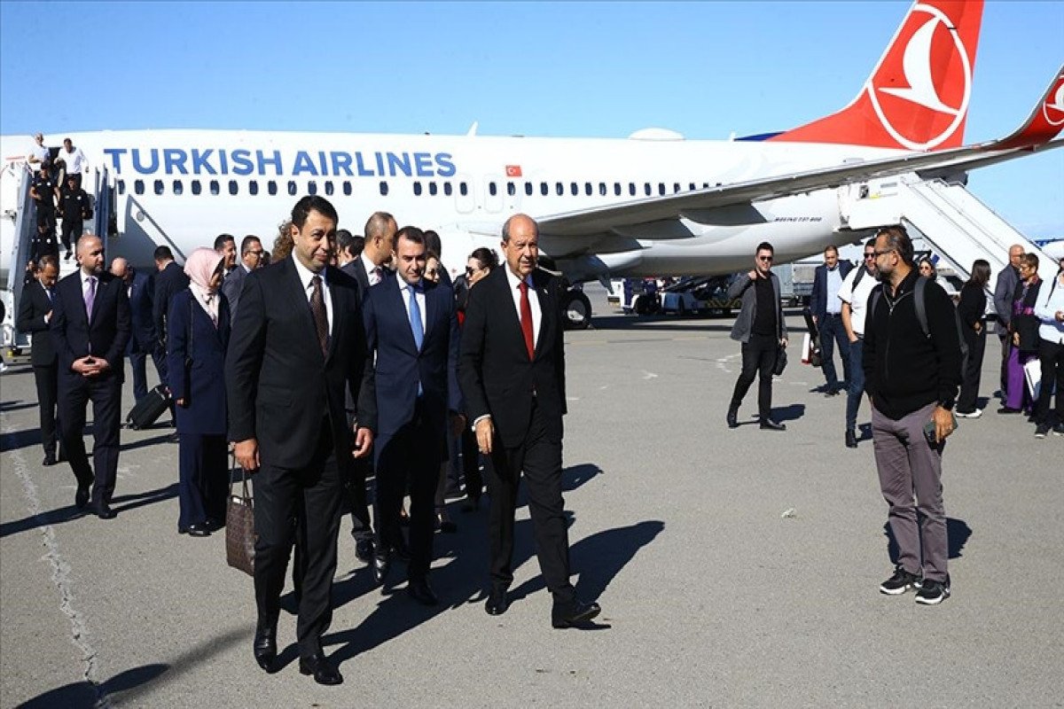 Ersin Tatar ilk dəfə Azərbaycana rəsmi səfər edib