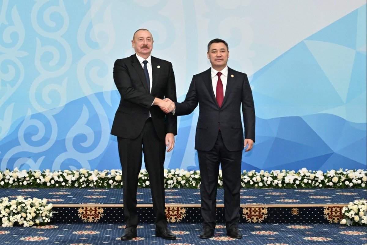 Prezident İlham Əliyev Bişkekdə MDB Dövlət Başçıları Şurasının iclasında iştirak edib