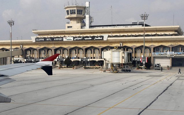 İsrail Hələb Hava Limanını vurub