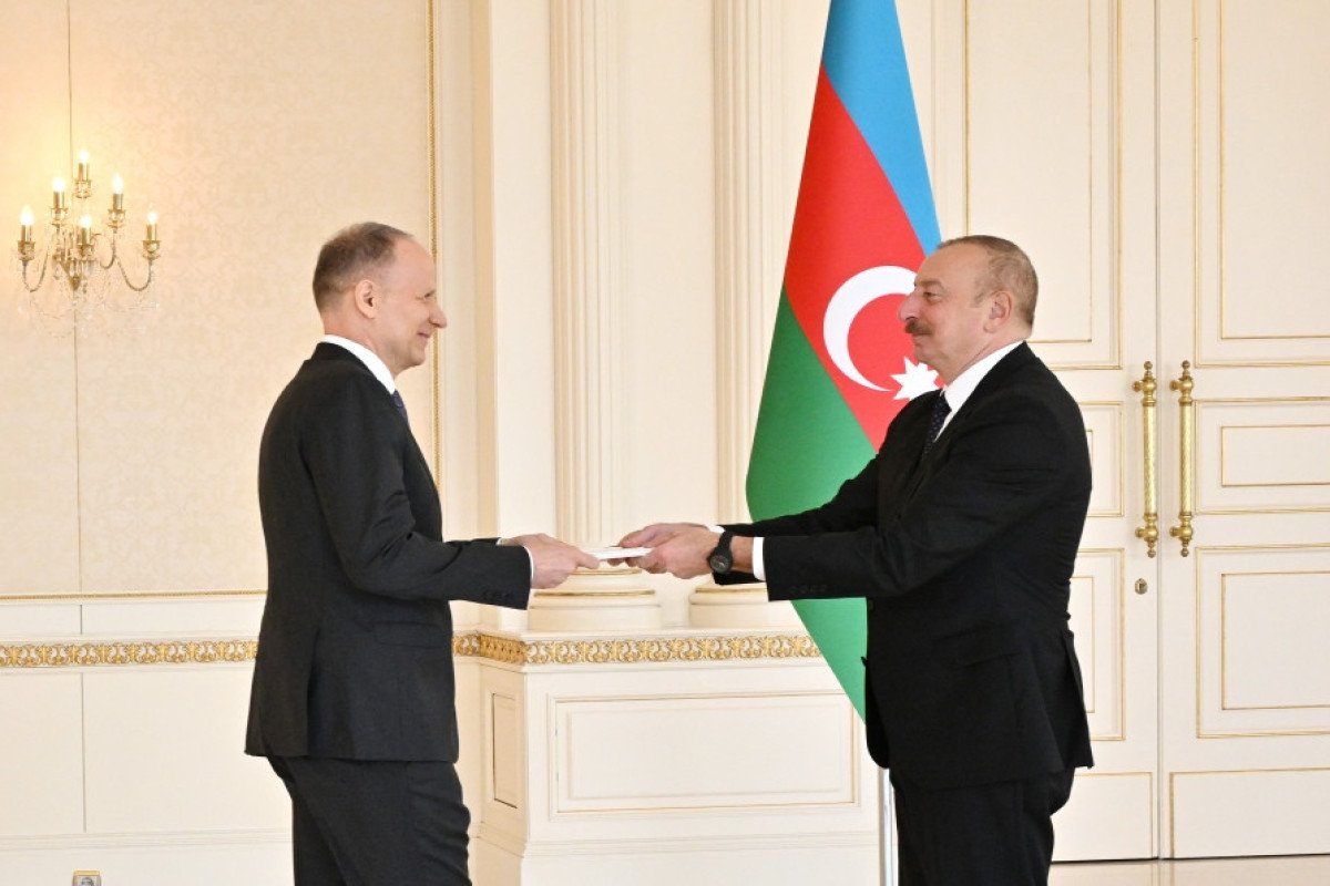Prezident İlham Əliyev İsveçrənin yeni səfirini qəbul edib
