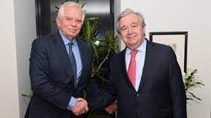 Borrell Quterreşə dəstək olub