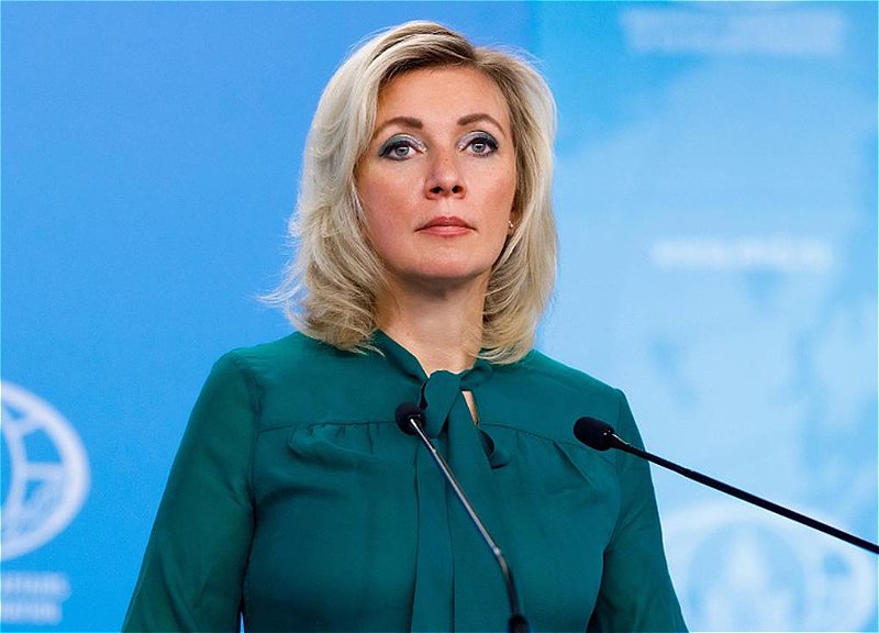 Zaxarova: İsrail rəsmilərinin Rusiya əleyhinə bəyanatları qəbuledilməzdir