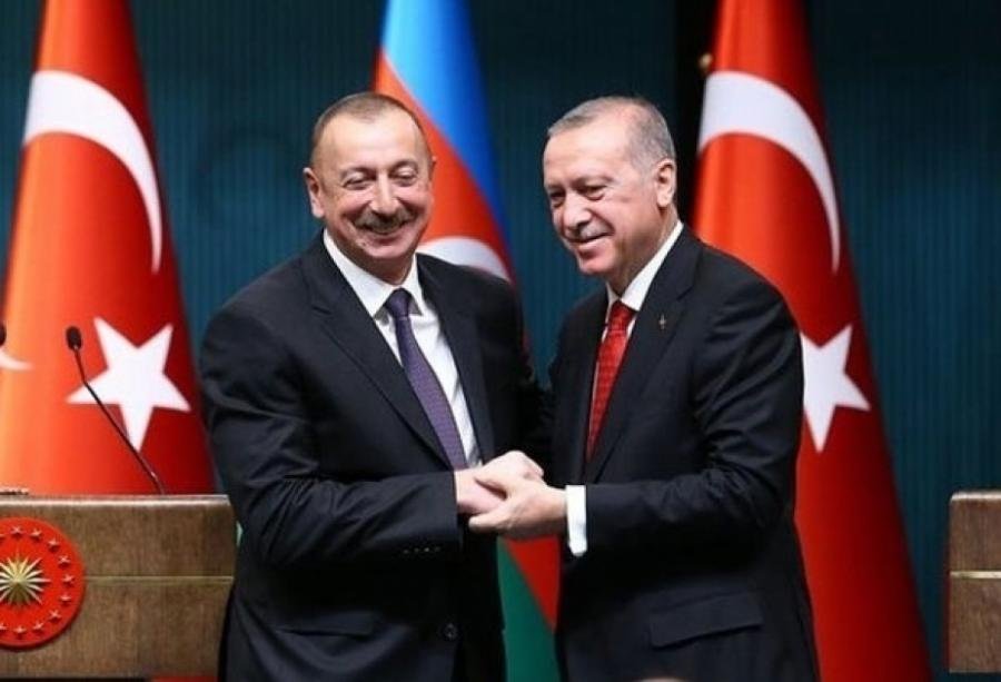 Rəcəb Tayyib Ərdoğan Prezident İlham Əliyevi Zəfər Günü münasibətilə təbrik edib