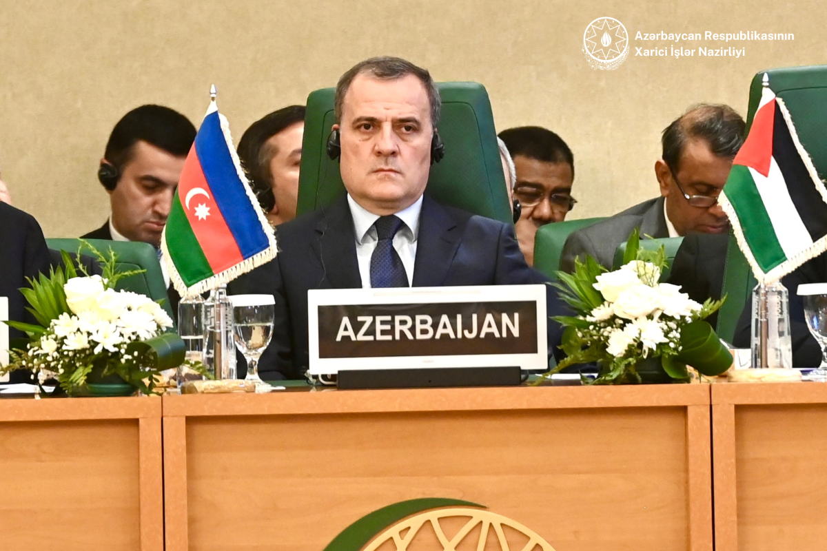 Ceyhun Bayramov İsrail-Fələstin münaqişəsi qurbanlarının ailələrinə başsağlığı verib