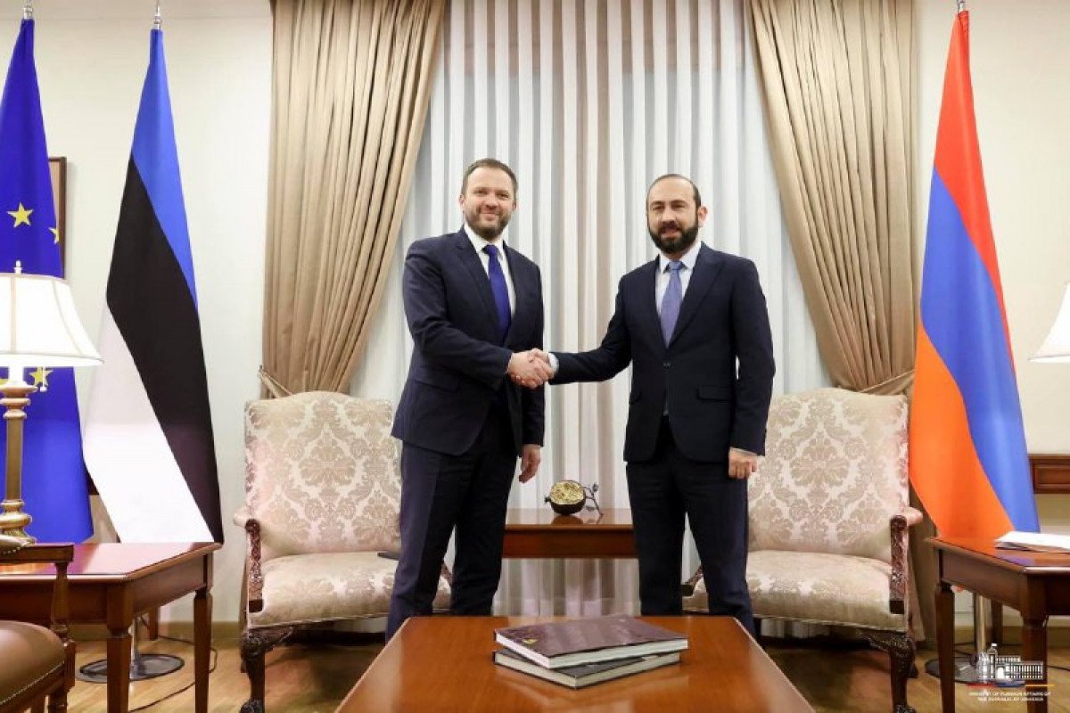 Ermənistan və Estoniya XİN başçıları görüşüb