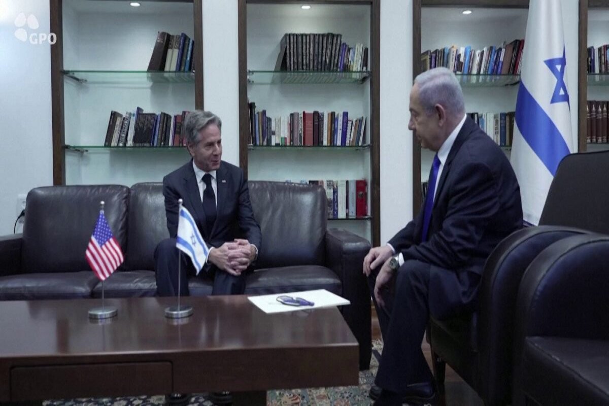 Blinken Netanyahu ilə görüşüb