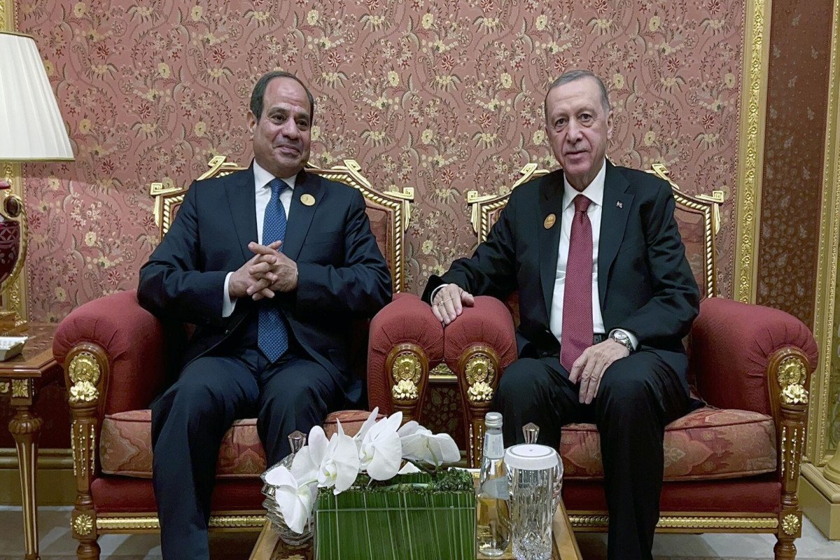 Misir və Türkiyə prezidentləri görüşüb