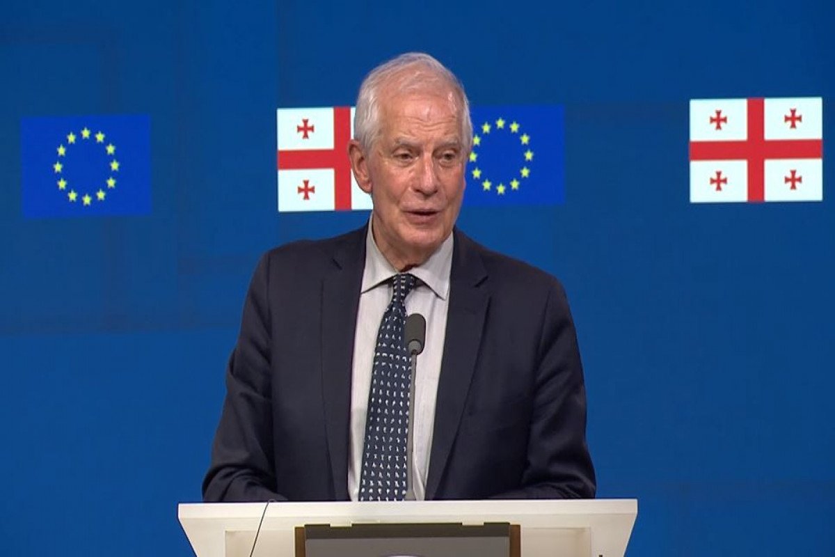 Borell: Gürcüstan hökumətini Qərb əleyhinə ritorika ilə mübarizəyə çağırırıq