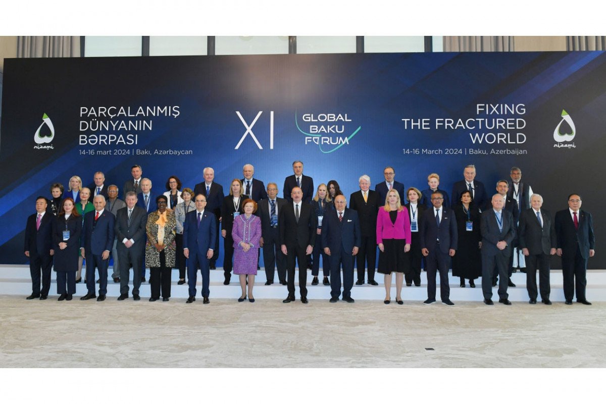 Bakıda XI Qlobal Bakı Forumu keçirilir, Prezident İlham Əliyev tədbirdə iştirak edir