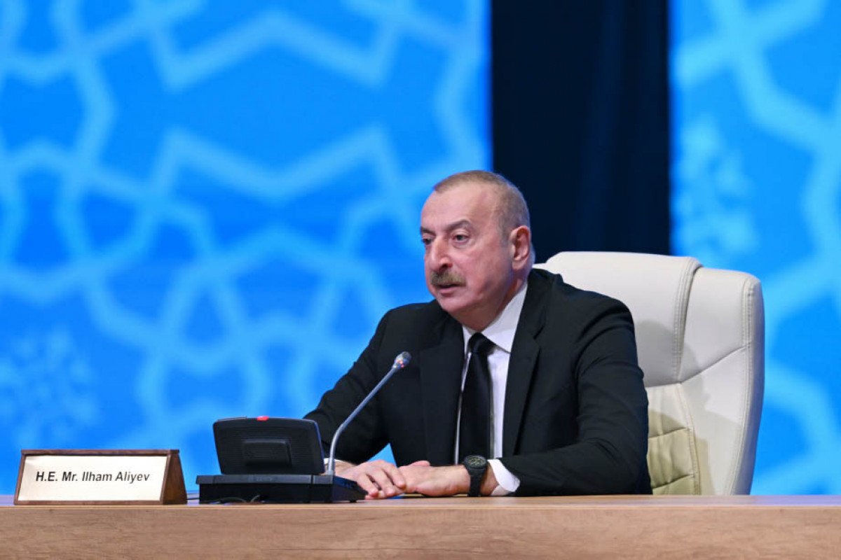Prezident İlham Əliyev: Azərbaycan əsrlər boyu mədəniyyətlərin qovuşduğu məkan olub