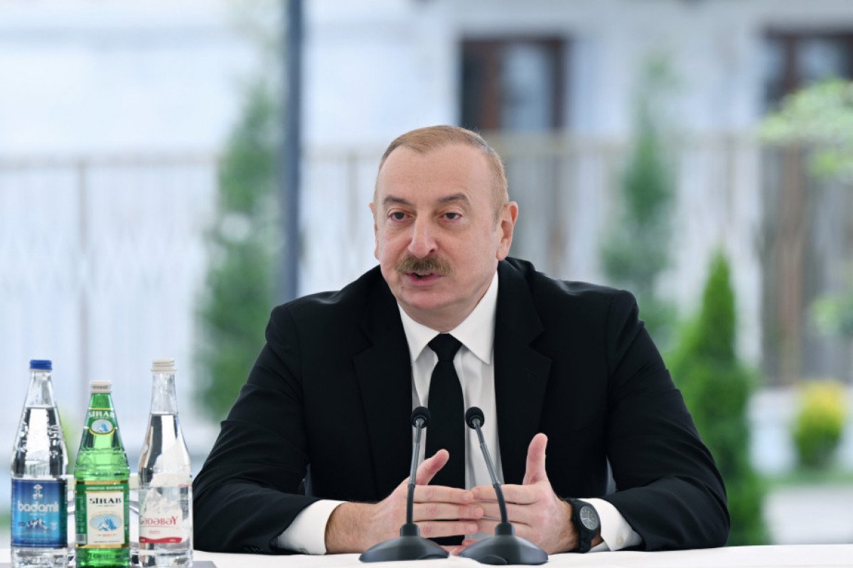Prezident İlham Əliyev: Biz heç vaxt müharibə istəməmişik, bu gün də istəmirik