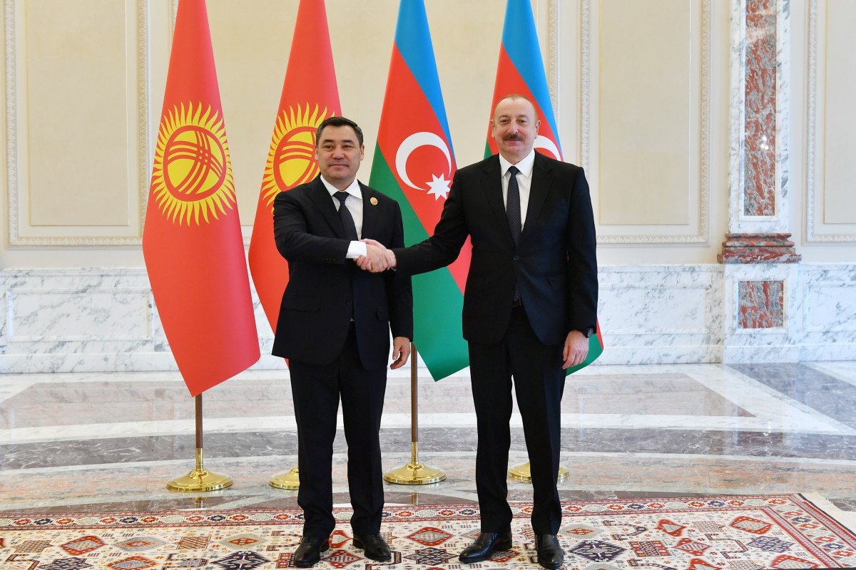 Sadır Japarov Azərbaycan Prezidentini Müstəqillik Günü münasibətilə təbrik edib