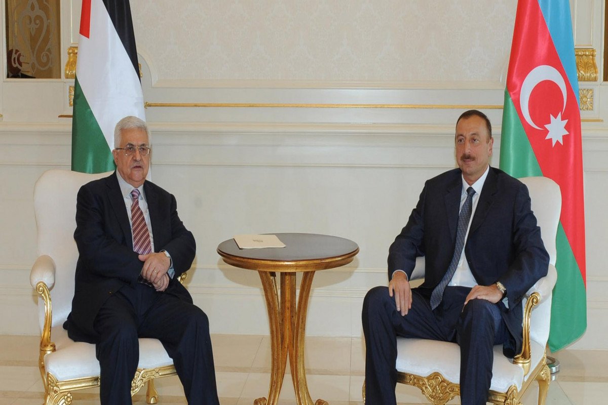 Mahmud Abbas Prezident İlham Əliyevi təbrik edib