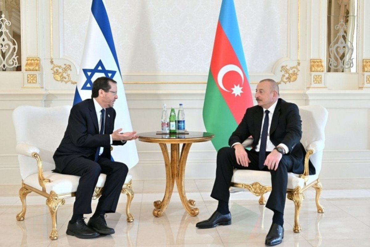 İsrail Prezidenti Azərbaycan liderini təbrik edib