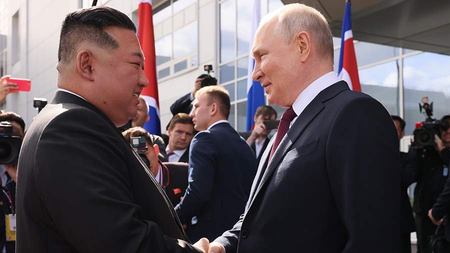 Vladimir Putin və Şimali Koreya prezidenti arasında görüş olub