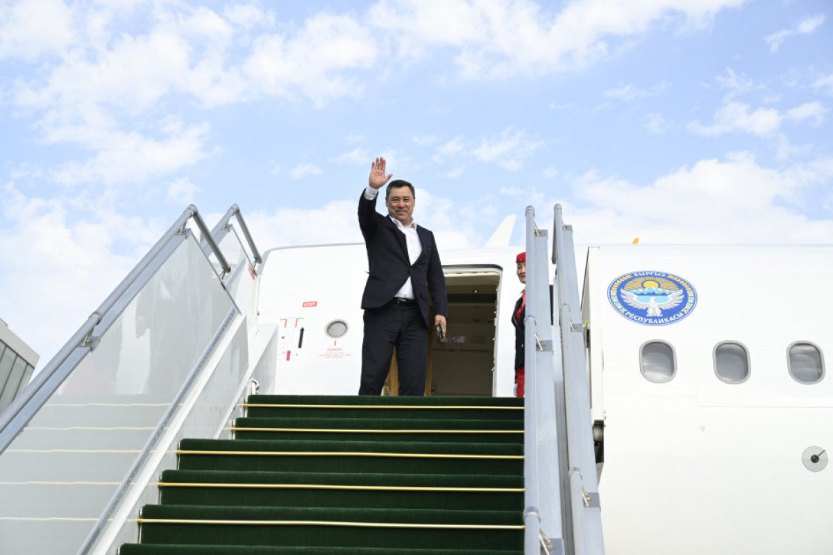Qırğızıstan Prezidentinin Azərbaycana səfəri başa çatıb