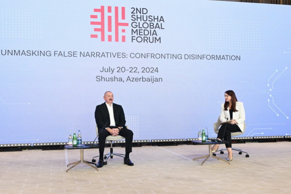 Şuşada 2-ci Qlobal Media Forumu keçirilir, Prezident İlham Əliyev Forumda çıxış edir