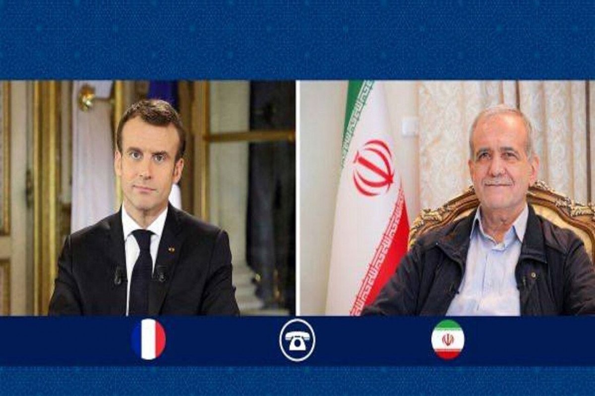 Fransa və İran liderləri regiondakı vəziyyəti müzakirə edib