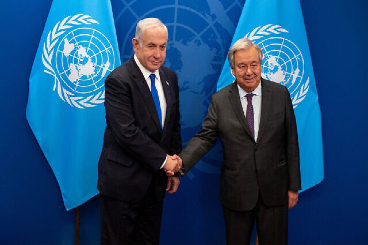 Netanyahu oktyabrın 7-dən bəri BMT Baş katibinin zənglərinə cavab vermir