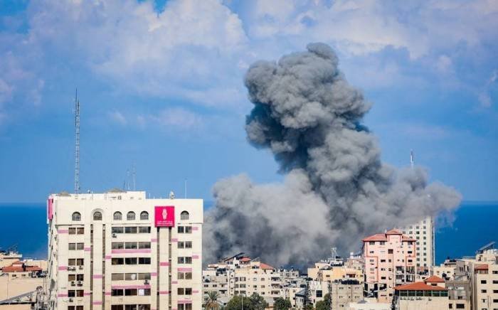 İsrail Suriyada İran səfirliyinin yaxınlığına dron zərbəsi endirib
