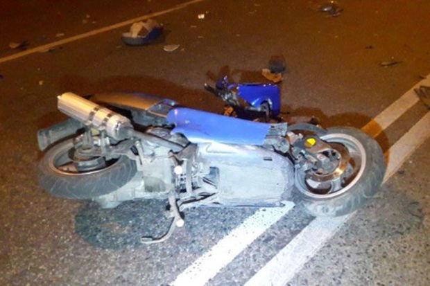 Şəmkirdə mopedlə avtomobil toqquşub, moped sürücüsü ölüb