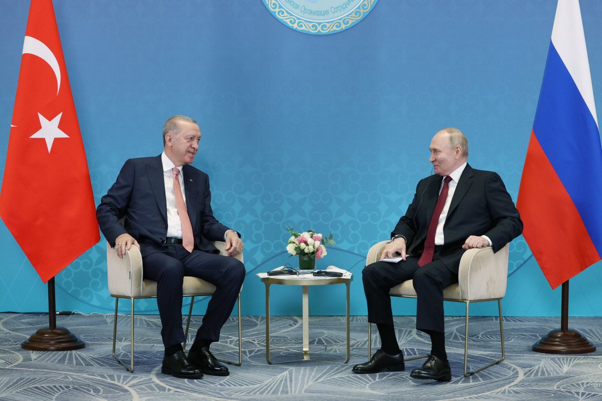 Ərdoğan və Putin Suriyadakı vəziyyəti müzakirə ediblər