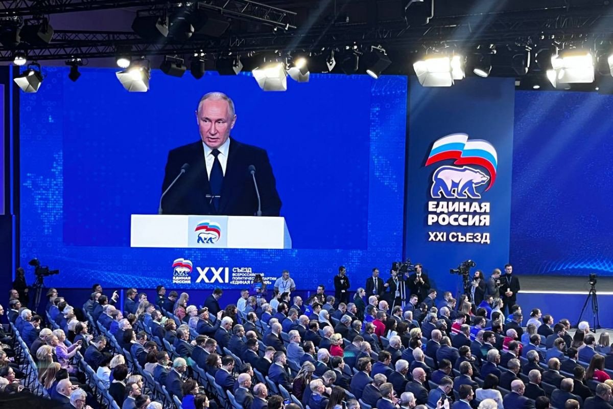 Moskvada “Vahid Rusiya” partiyasının XXII qurultayı keçirilib