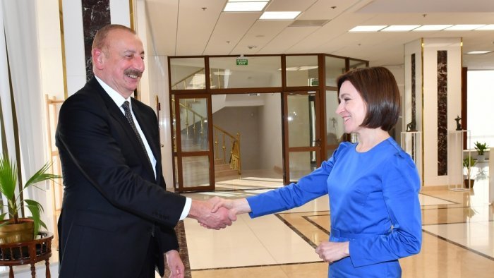 Maya Sandu Azərbaycan Prezidentini təbrik edib