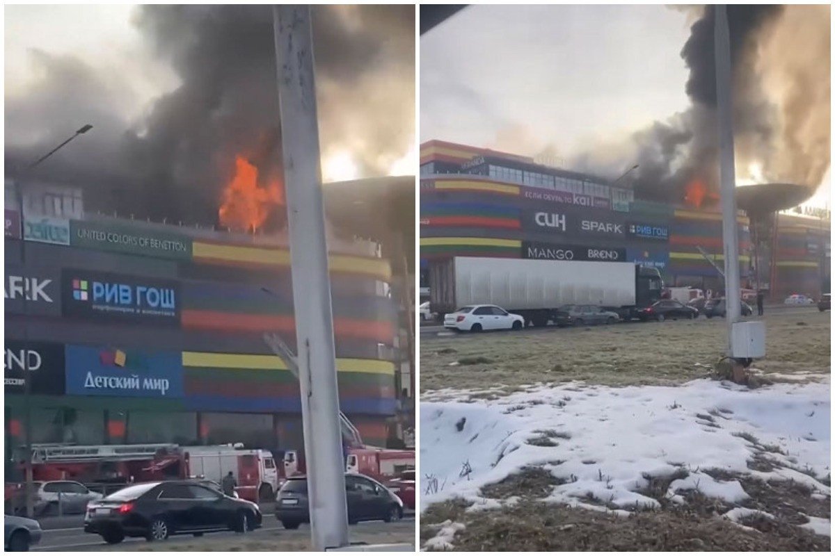 Rusiyada ticarət mərkəzində güclü partlayış olub, ölən və yaralananlar var