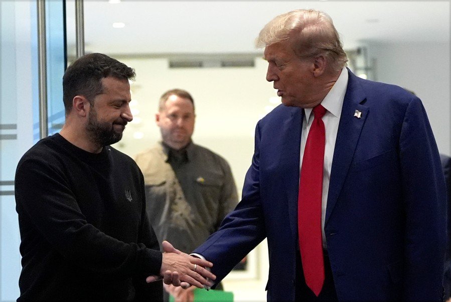 Zelenski: Trampla andiçmədən sonra görüşə bilərik