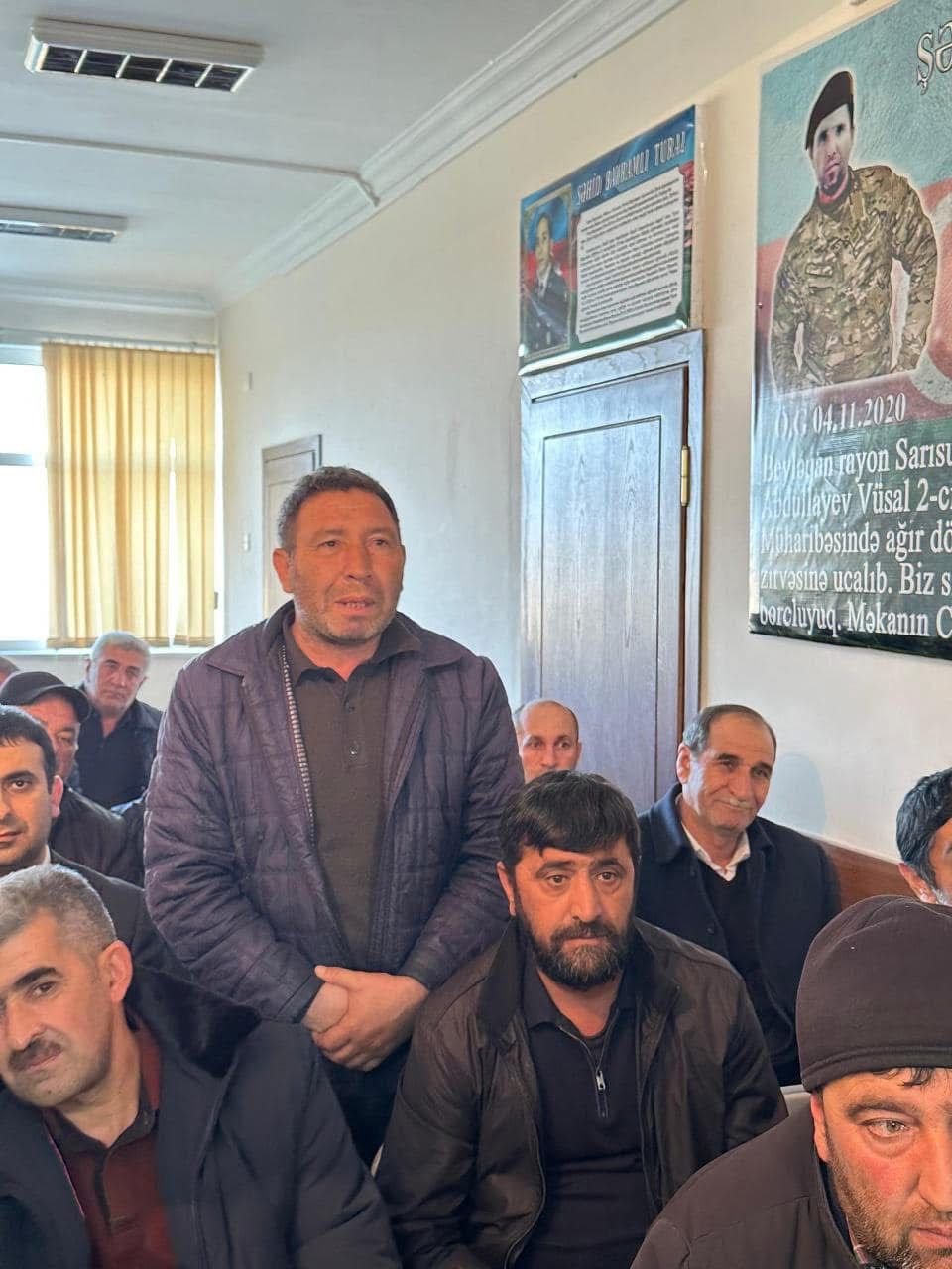 Əziz Əzizov Sarısu qəsəbəsinin sakinlərini qəbul edib - FOTOLAR