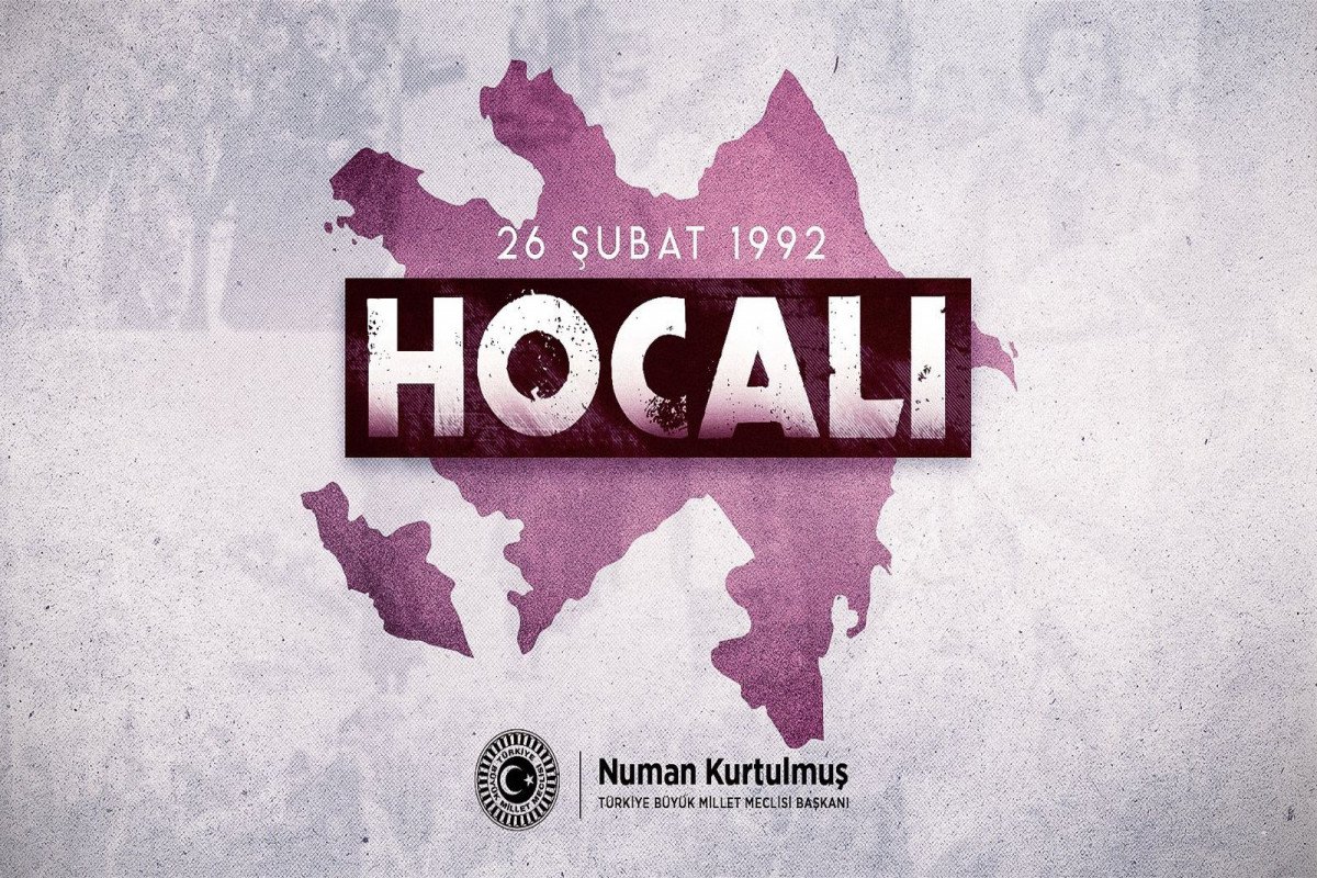 TBMM sədri Xocalı soyqırımı qurbanlarının xatirəsini anıb